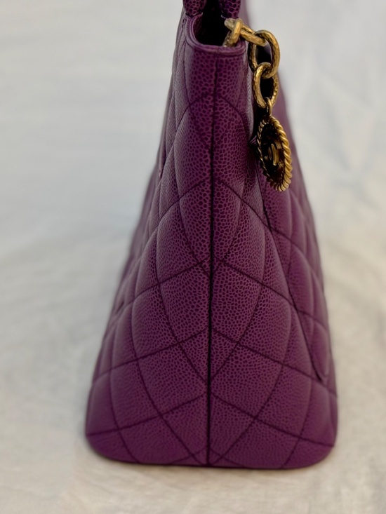 Chanel CC Medallion Tote - Rare Purple - Picture 6 of 12